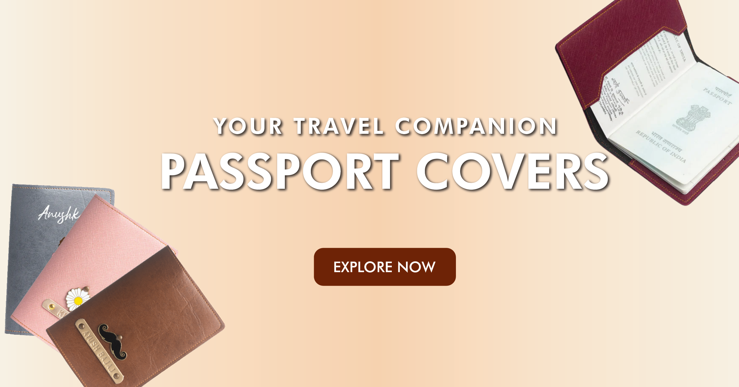 Passport Cover, No1. Passport Cover Shop in India