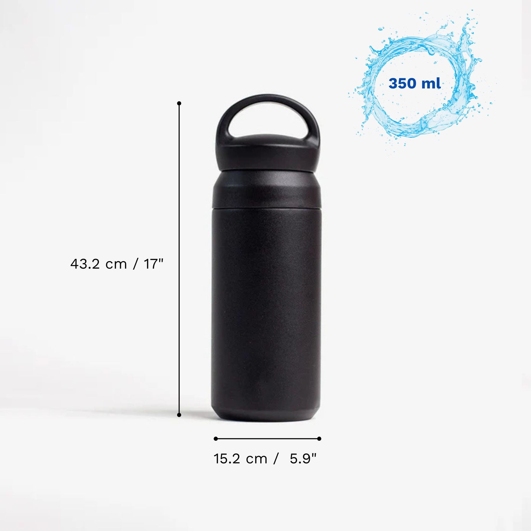 Personalised Insulated Travel Tumbler- Black