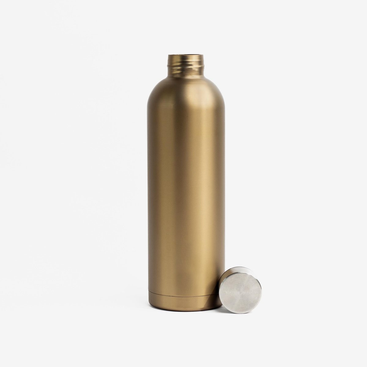 Quench - Personalised Water Bottle - Matte Gold