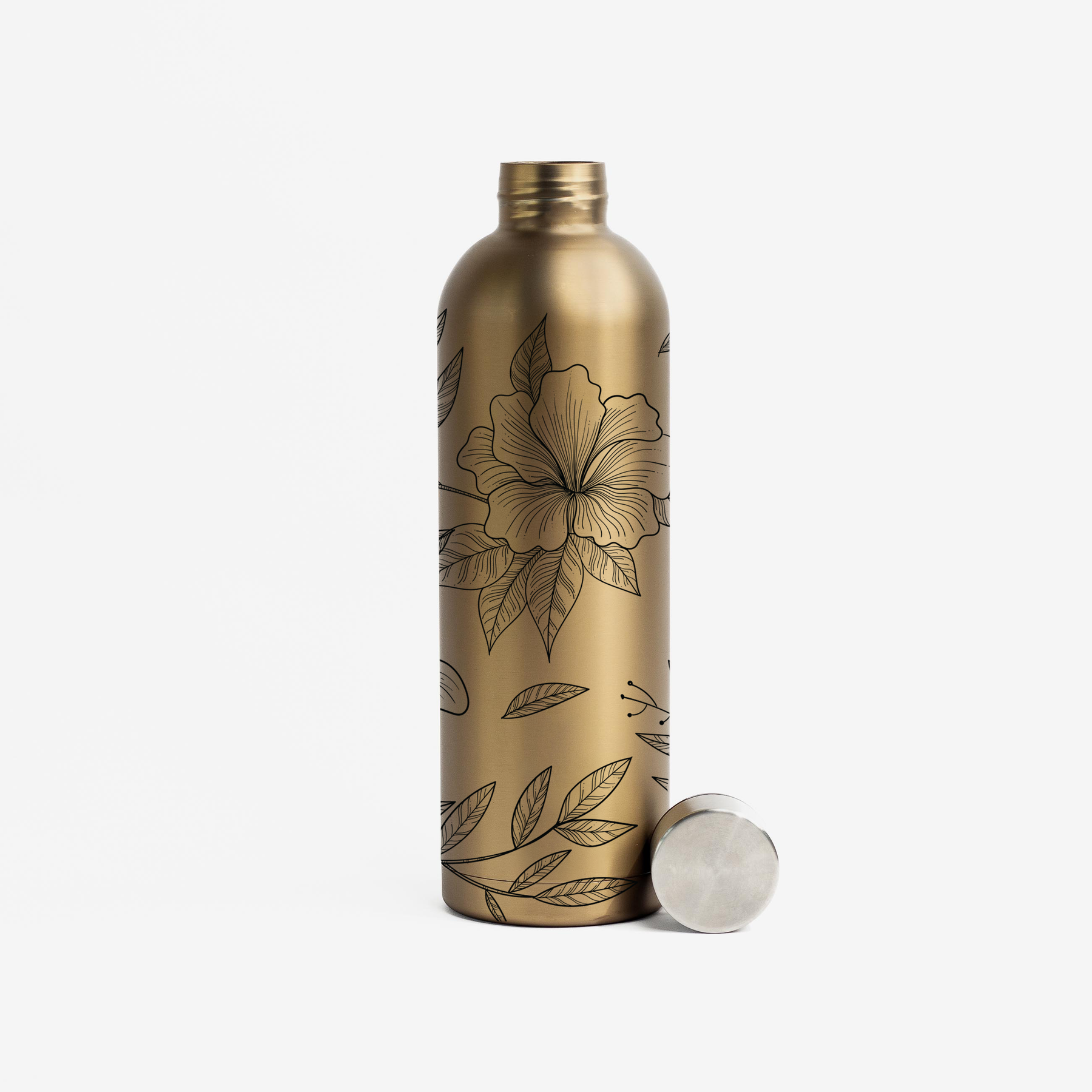 Quench Insulated Water Bottle - Hibiscus (500 ML)