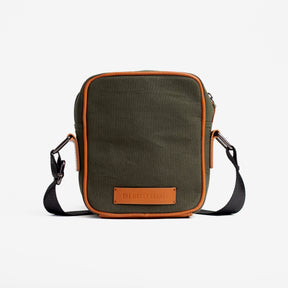 Personalized City Sling Bag for Him - Olive