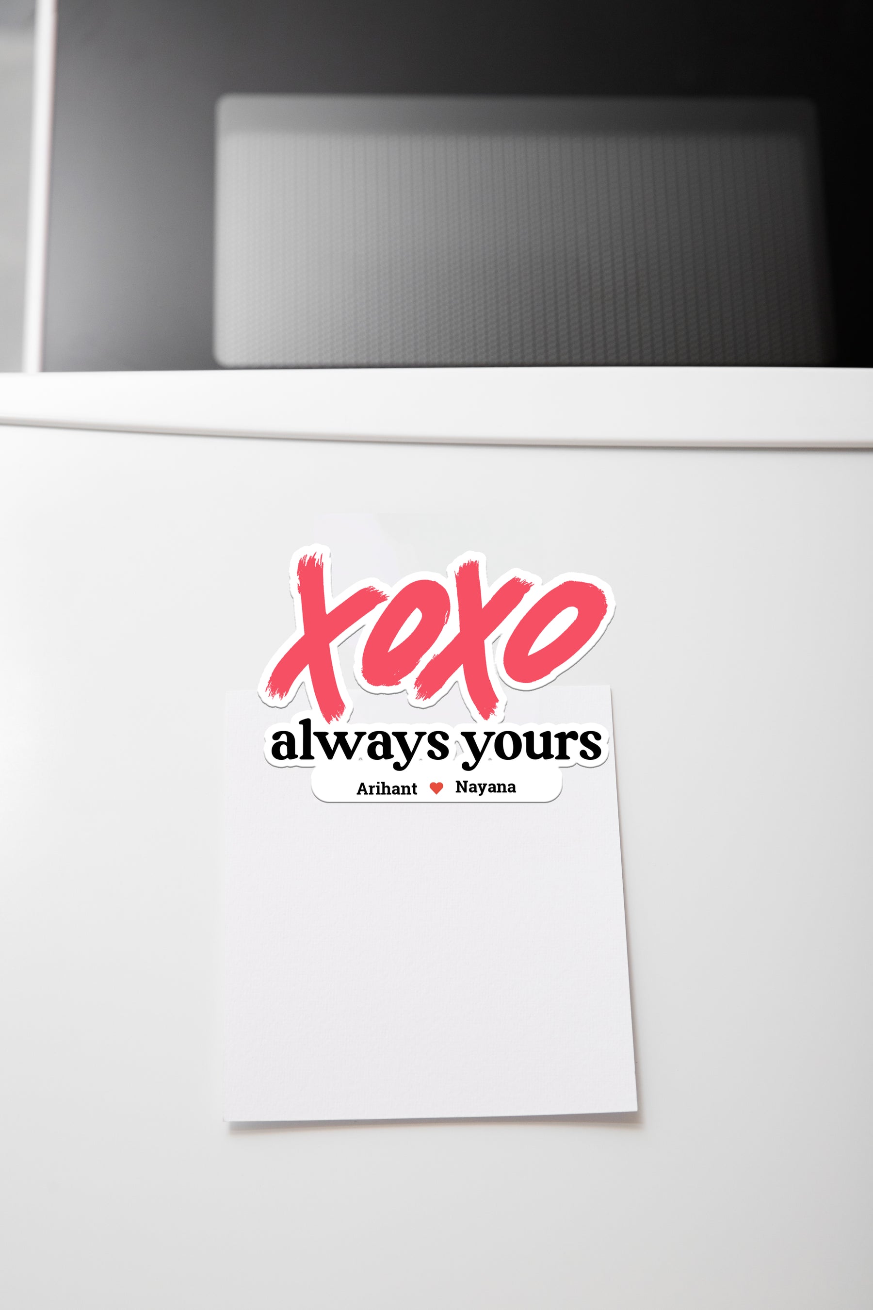 Personalised Fridge Magnet - XOXO