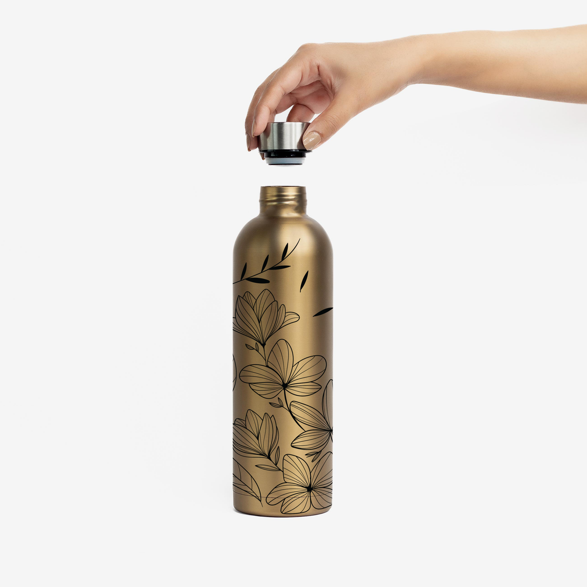 Quench Insulated Water Bottle - Flora (500 ML)