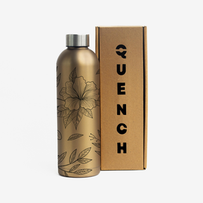 Quench Insulated Water Bottle - Hibiscus (500 ML)