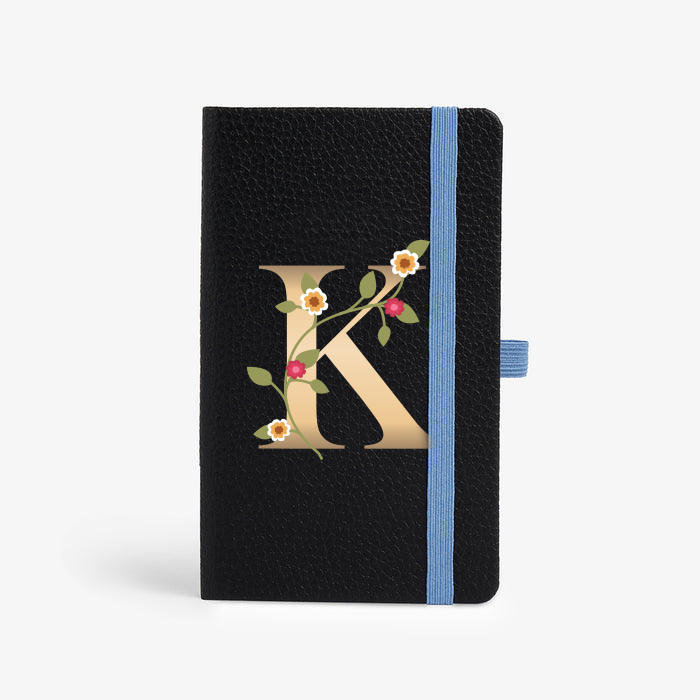 Personalised Hardbound Notebook (A6) - Blossom