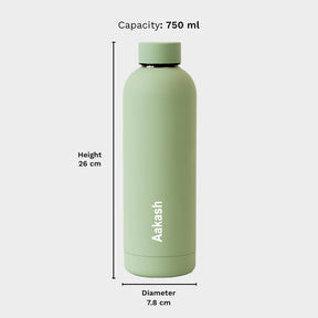 Quench - Personalised Water Bottle - Sage Green