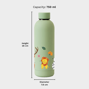 Quench - Personalised Water Bottle - Zoo Kingdom