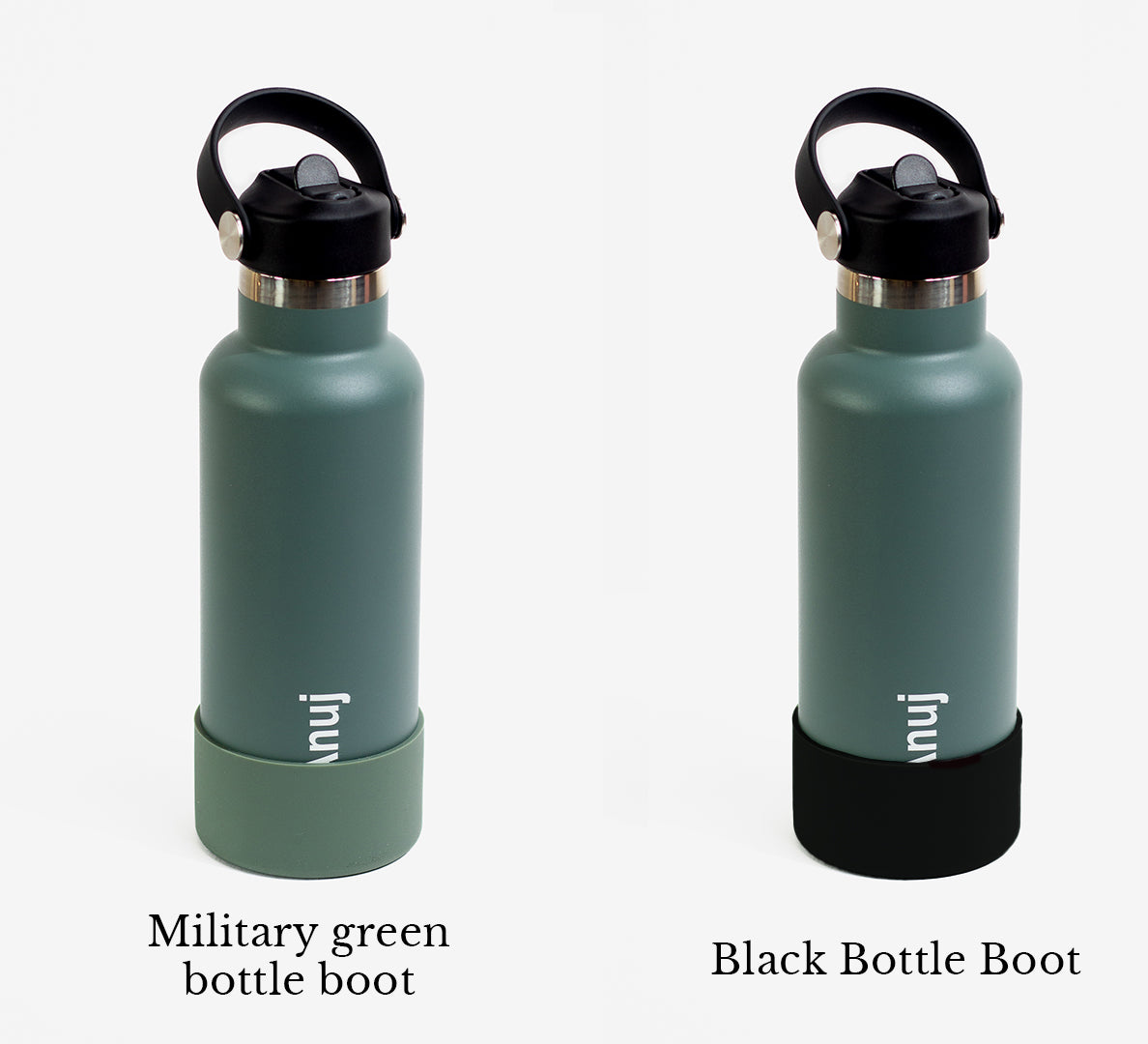 Quench Plus- Personalised Sipper Water Bottle - Military Green