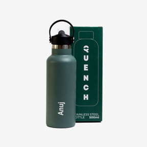 Quench Plus- Personalised Water Bottle - Military Green