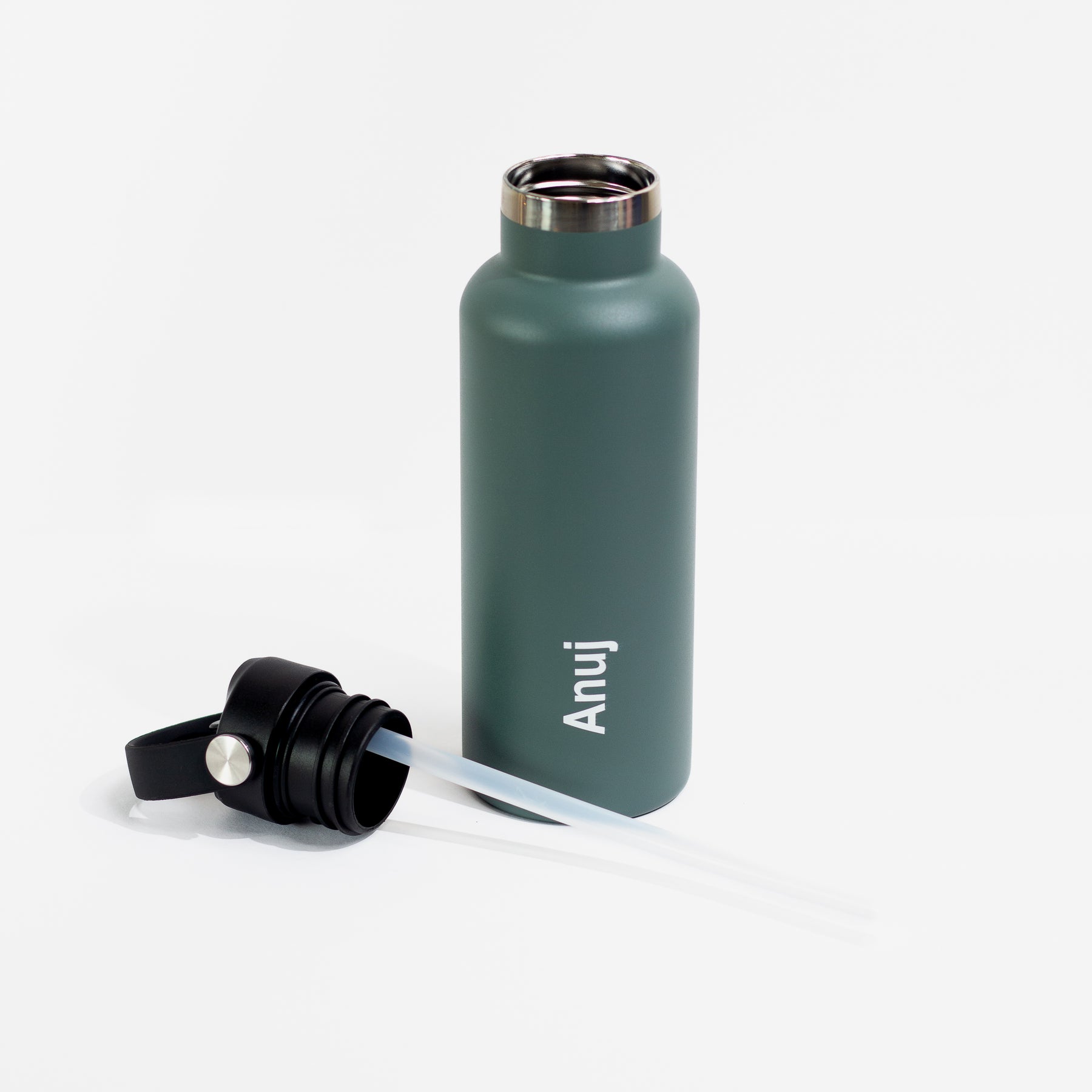 Quench Plus- Personalised Water Bottle - Military Green