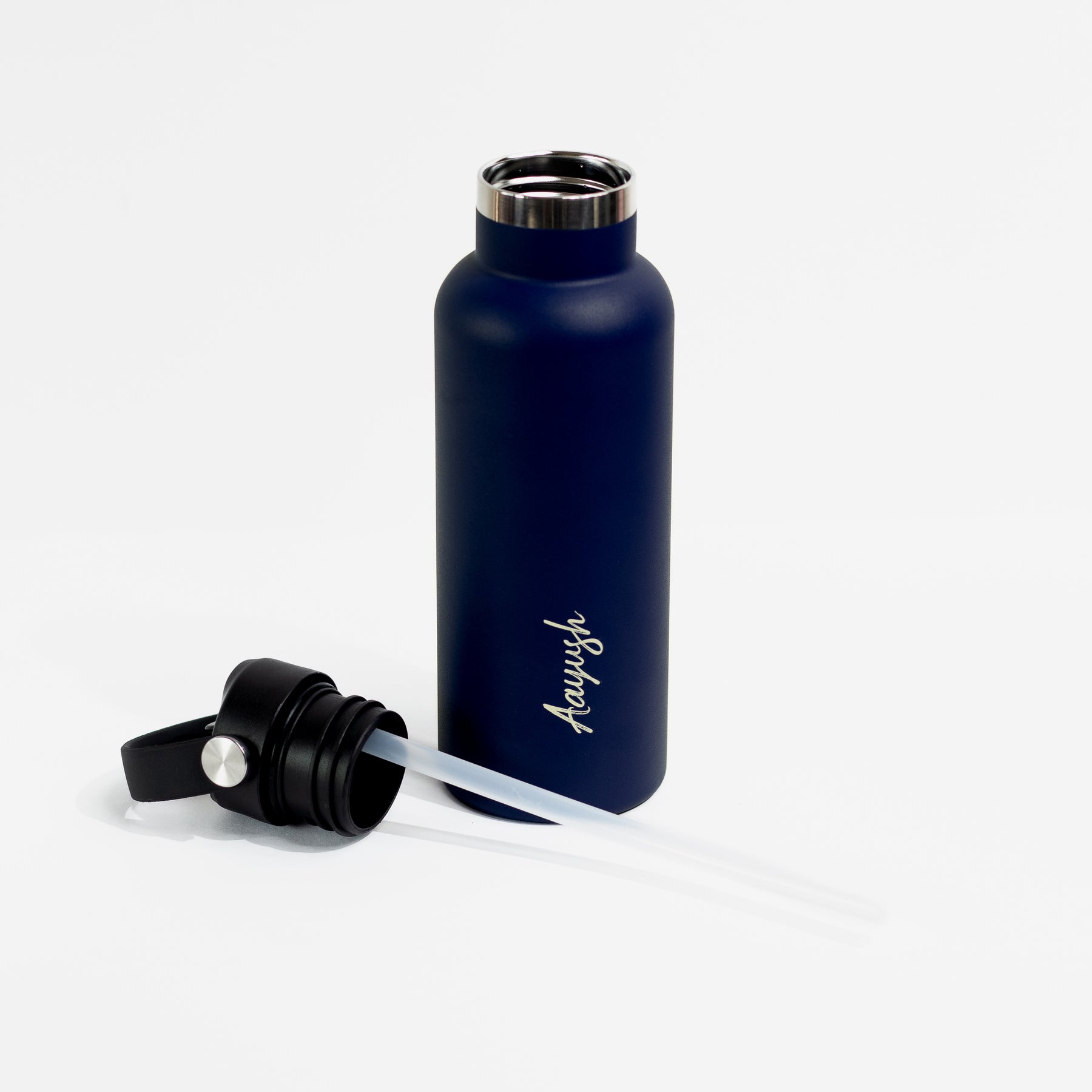 Quench Plus- Personalised Water Bottle - Blue