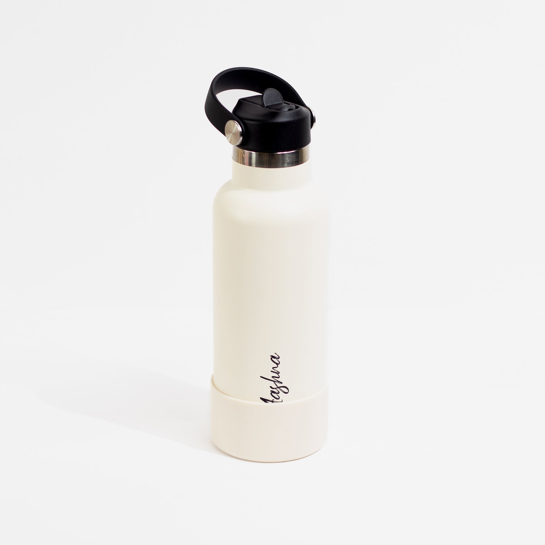 Quench Plus- Personalised Water Bottle - Off White