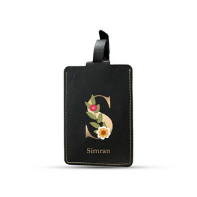 Personalised Luggage/Baggage Tag - Blossom