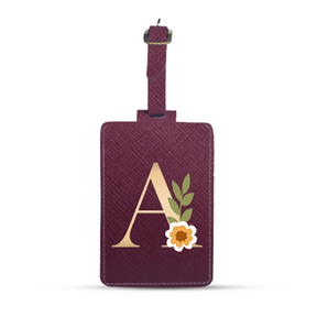 Personalised Luggage/Baggage Tag - Blossom