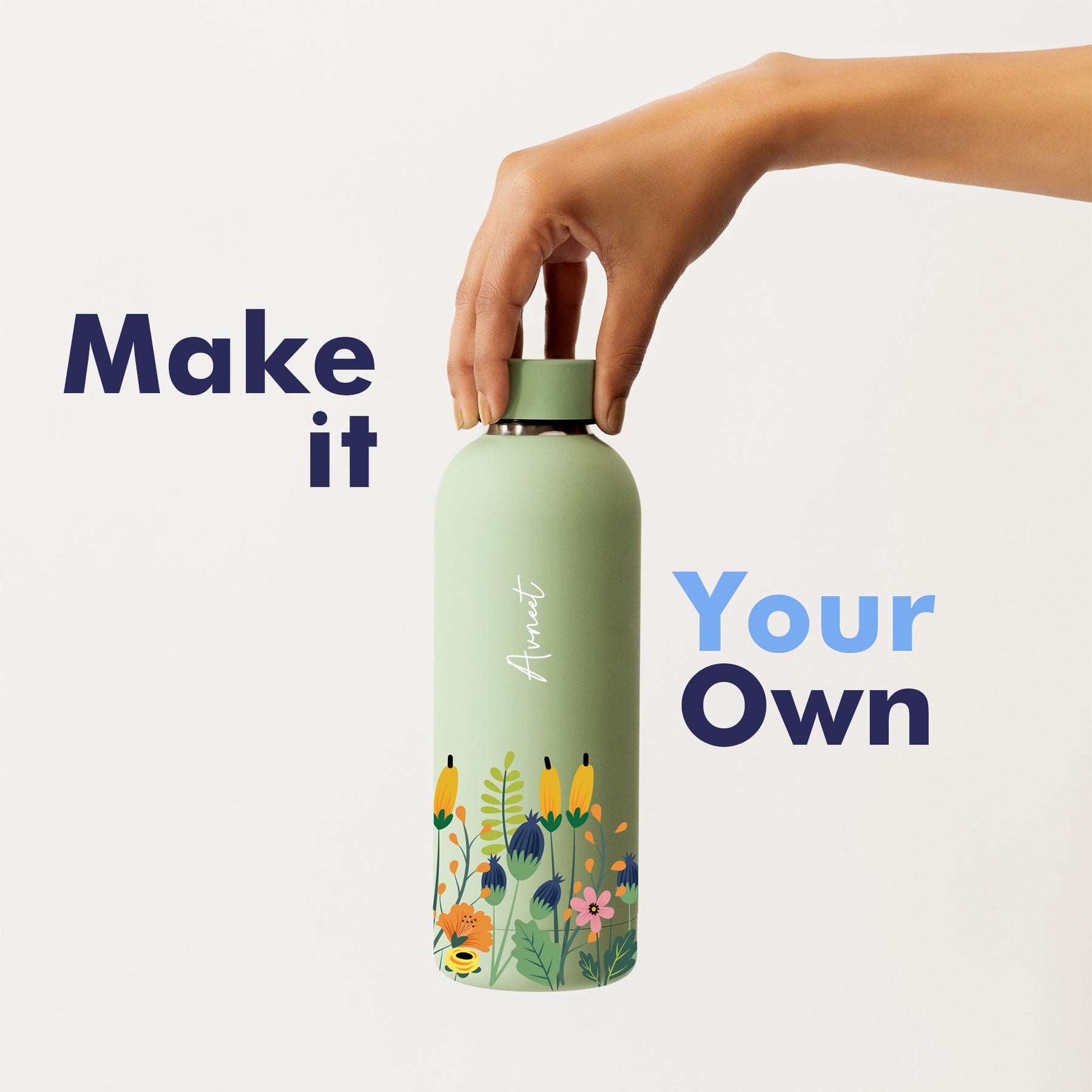 Quench - Personalised Water Bottle - Wilderness- 750ML