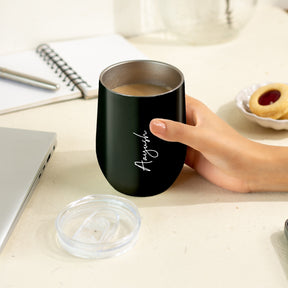 Personalised Travel Cup - Black