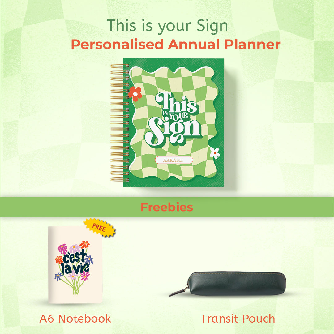 Personalised Annual Planner- This is your Sign (Undated)