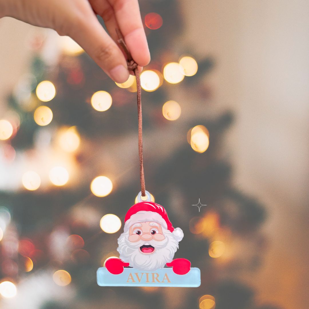 Personalised Christmas Ornament - Santa