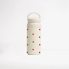 Insulated Travel Tumbler- All Hearts (Ivory)