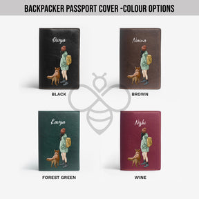 Exclusive Passport Cover - Backpacker