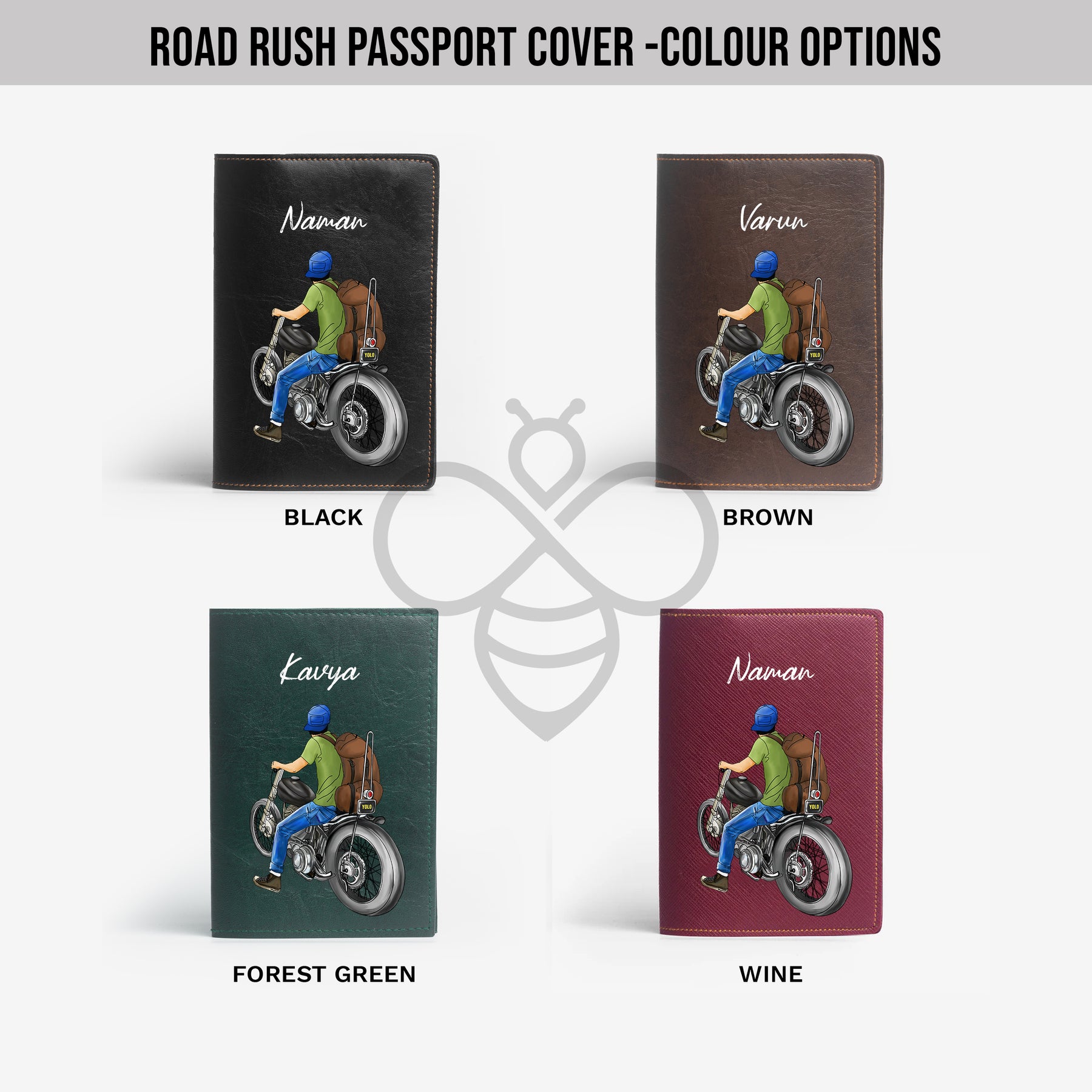 Exclusive Passport Cover - Road Rush