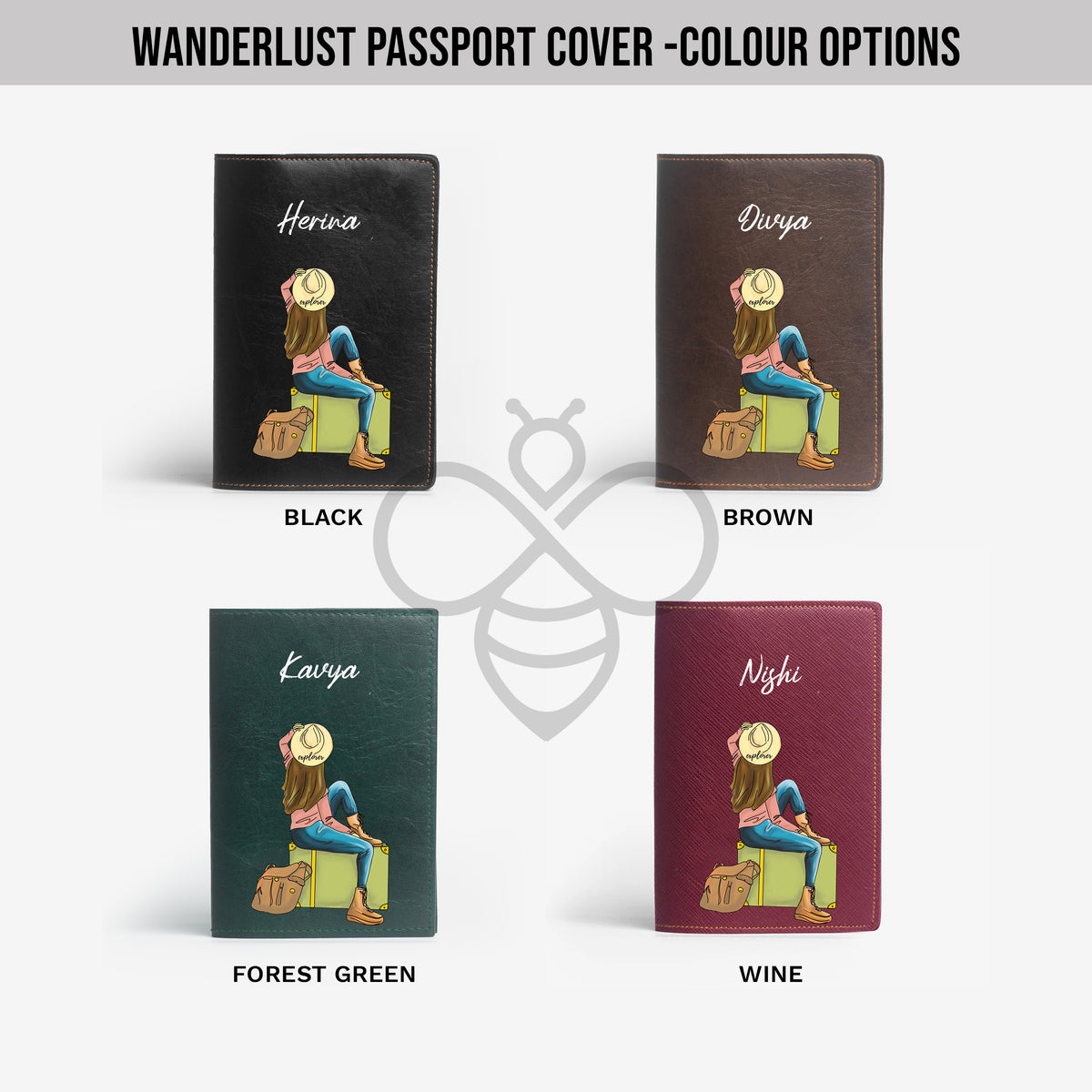 Exclusive Passport Cover -Wanderlust