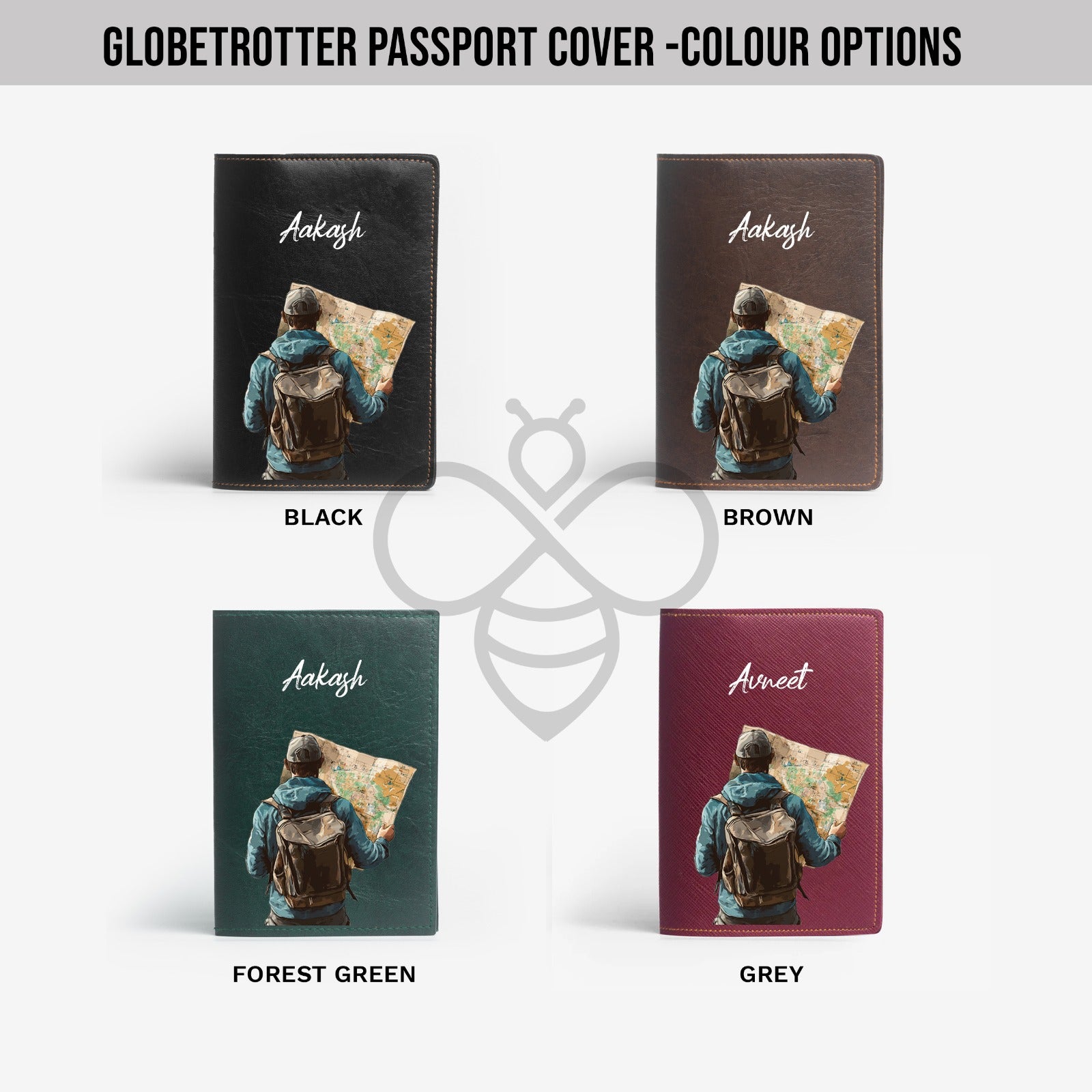 Exclusive Passport Cover -Globetrotter