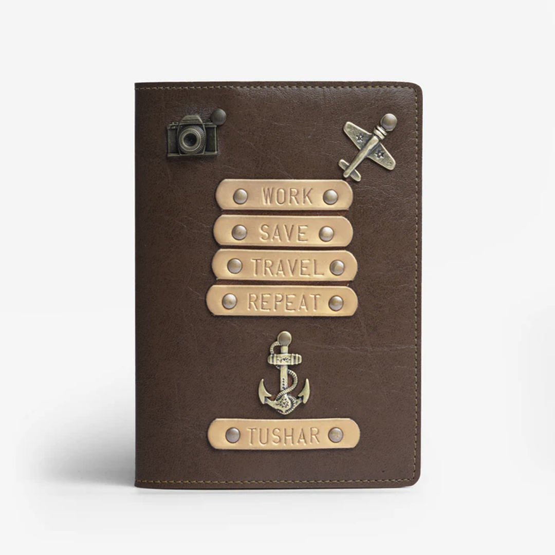 Passport Cover - Work Save Travel Repeat