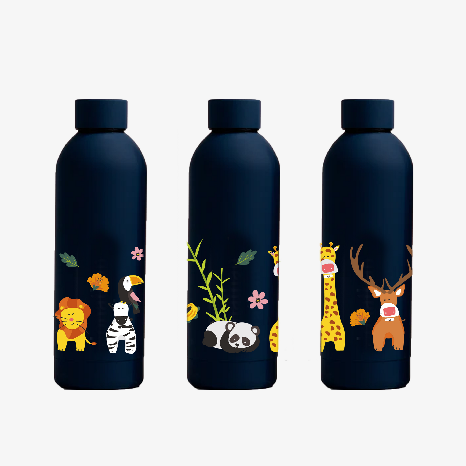 Quench - Personalised Water Bottle - Zoo Kingdom