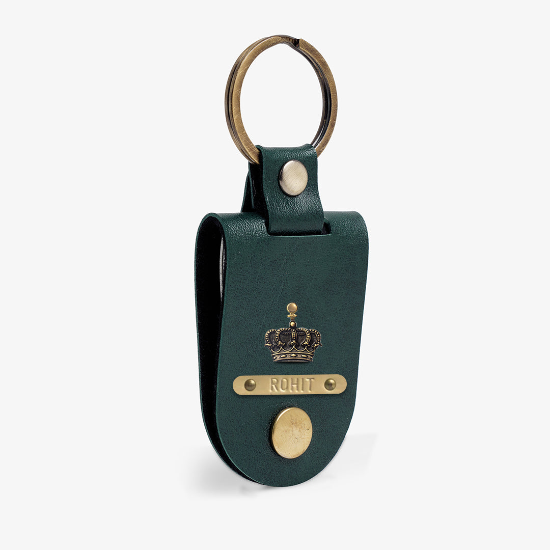 Personalized Logo Blank Faux Custom Luxury Car Pu Leather Keychain