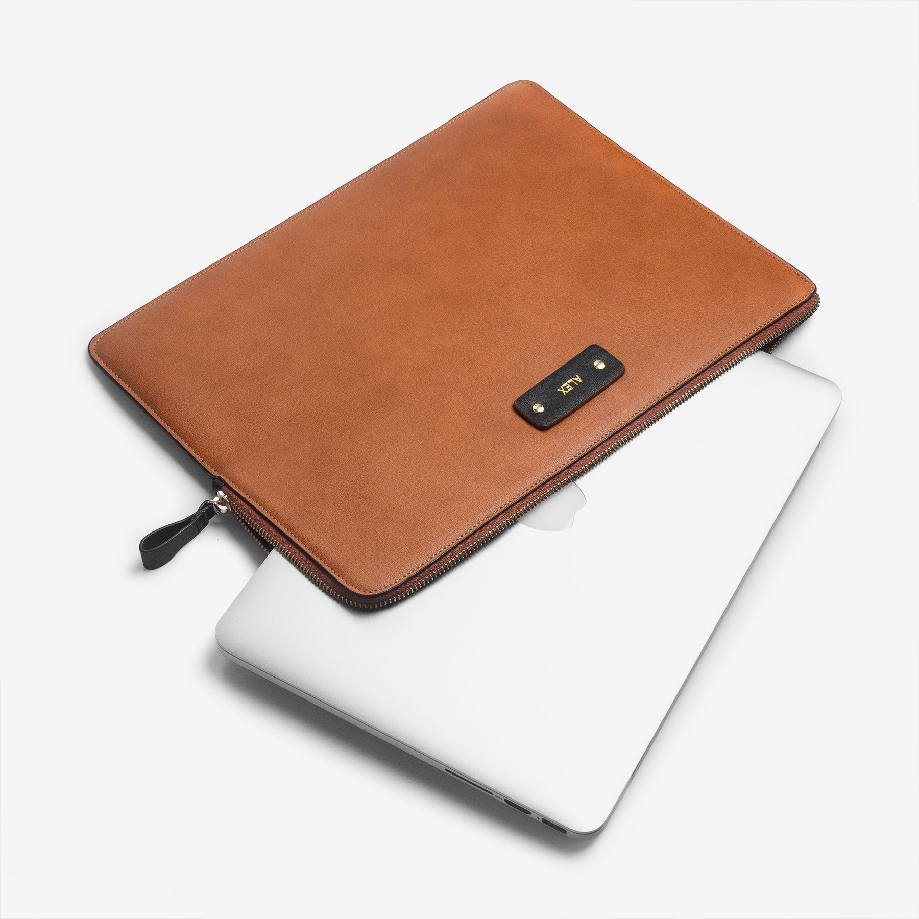 Leather MacBook Pro/Air sleeve, case | Classic Brown – Crazy Horse Craft