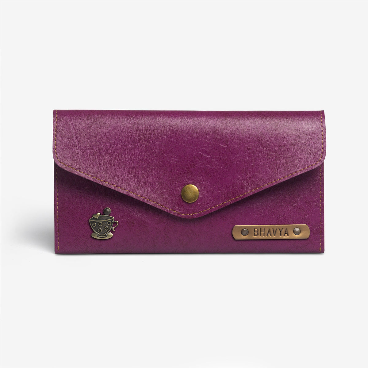 Personalized Women's Wallet - Wine by The Messy Corner